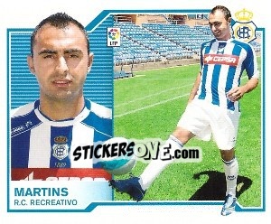 Figurina Martins - Liga Spagnola 2007-2008 - Colecciones ESTE