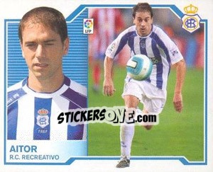 Sticker Aitor - Liga Spagnola 2007-2008 n. 434 - Colecciones ESTE