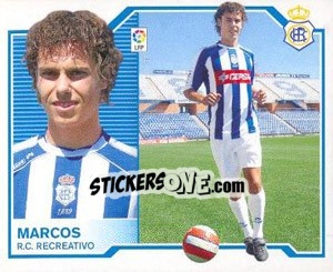 Sticker Marcos - Liga Spagnola 2007-2008 n. 436 - Colecciones ESTE