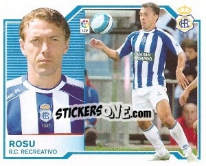 Cromo Rosu - Liga Spagnola 2007-2008 - Colecciones ESTE