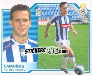 Sticker Camuñas - Liga Spagnola 2007-2008 n. 438 - Colecciones ESTE