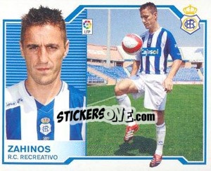 Cromo Zahinos (Coloca) - Liga Spagnola 2007-2008 - Colecciones ESTE