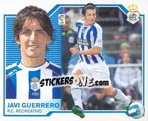 Sticker Javi Guerrero (Coloca) - Liga Spagnola 2007-2008 n. 443 - Colecciones ESTE