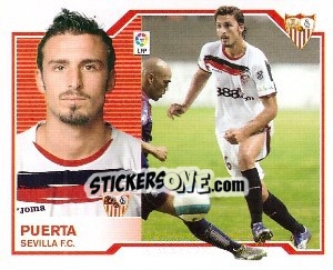 Sticker Puerta - Liga Spagnola 2007-2008 - Colecciones ESTE