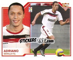 Sticker Adriano Correia - Liga Spagnola 2007-2008 - Colecciones ESTE
