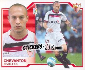 Sticker Chevantón - Liga Spagnola 2007-2008 - Colecciones ESTE