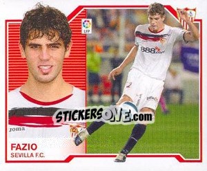 Sticker Fazio (Coloca) - Liga Spagnola 2007-2008 - Colecciones ESTE