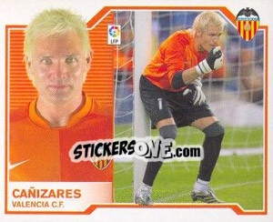 Sticker Cañizares - Liga Spagnola 2007-2008 n. 483 - Colecciones ESTE