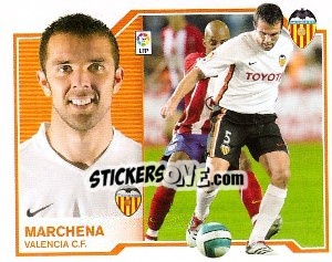 Sticker Marchena - Liga Spagnola 2007-2008 n. 487 - Colecciones ESTE