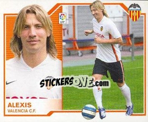 Sticker Alexis - Liga Spagnola 2007-2008 - Colecciones ESTE