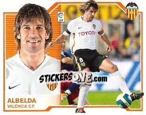 Cromo Albelda - Liga Spagnola 2007-2008 - Colecciones ESTE