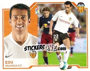 Cromo Edú - Liga Spagnola 2007-2008 - Colecciones ESTE