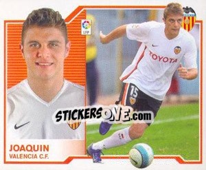 Sticker Joaquín - Liga Spagnola 2007-2008 n. 494 - Colecciones ESTE