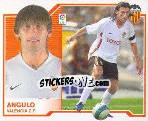 Sticker Angulo - Liga Spagnola 2007-2008 n. 495 - Colecciones ESTE