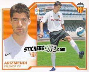 Sticker Arizmendi - Liga Spagnola 2007-2008 - Colecciones ESTE