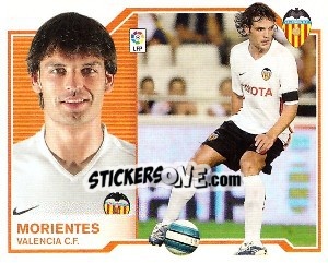 Cromo Morientes - Liga Spagnola 2007-2008 - Colecciones ESTE