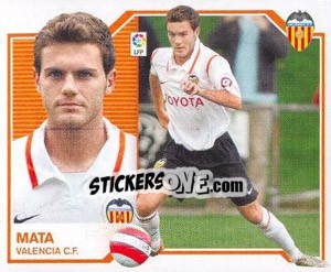 Sticker Mata (Coloca) - Liga Spagnola 2007-2008 - Colecciones ESTE