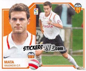 Sticker Mata (Coloca) - Liga Spagnola 2007-2008 n. 502 - Colecciones ESTE
