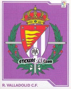 Cromo Escudo VALLADOLID