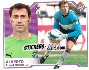 Sticker Alberto - Liga Spagnola 2007-2008 - Colecciones ESTE