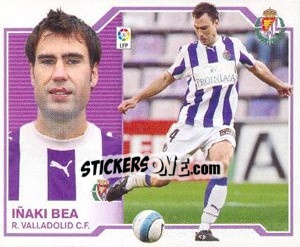 Sticker Iñaki Bea - Liga Spagnola 2007-2008 n. 516 - Colecciones ESTE
