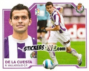 Sticker De La Cuesta - Liga Spagnola 2007-2008 n. 517 - Colecciones ESTE