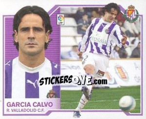 Cromo García Calvo - Liga Spagnola 2007-2008 - Colecciones ESTE