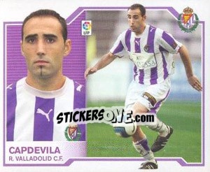 Sticker Capdevila - Liga Spagnola 2007-2008 n. 528 - Colecciones ESTE