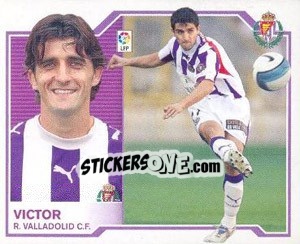 Cromo Víctor - Liga Spagnola 2007-2008 - Colecciones ESTE