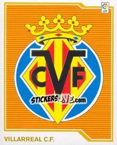 Cromo Escudo VILLARREAL - Liga Spagnola 2007-2008 - Colecciones ESTE