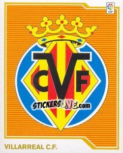 Sticker Escudo VILLARREAL - Liga Spagnola 2007-2008 n. 541 - Colecciones ESTE
