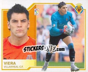 Sticker Viera - Liga Spagnola 2007-2008 n. 544 - Colecciones ESTE