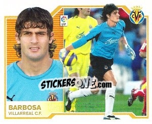Sticker Barbosa - Liga Spagnola 2007-2008 n. 545 - Colecciones ESTE
