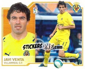 Sticker Javi Venta - Liga Spagnola 2007-2008 n. 546 - Colecciones ESTE