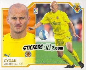 Sticker Cygan - Liga Spagnola 2007-2008 n. 550 - Colecciones ESTE