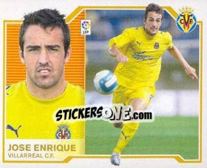 Sticker José Enrique - Liga Spagnola 2007-2008 - Colecciones ESTE