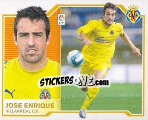 Sticker José Enrique - Liga Spagnola 2007-2008 n. 551 - Colecciones ESTE