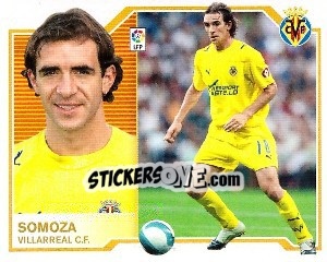 Cromo Somoza - Liga Spagnola 2007-2008 - Colecciones ESTE