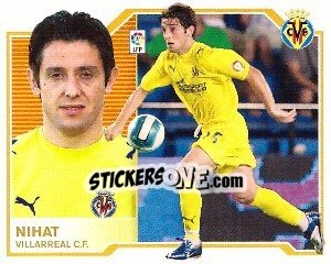 Sticker Nihat - Liga Spagnola 2007-2008 n. 560 - Colecciones ESTE