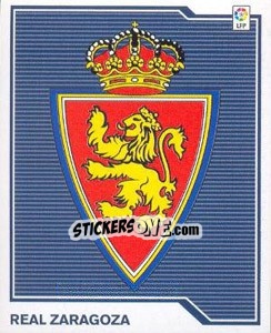 Sticker Escudo ZARAGOZA - Liga Spagnola 2007-2008 n. 571 - Colecciones ESTE