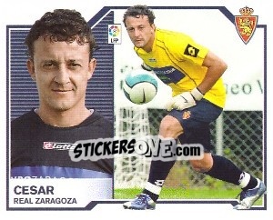 Cromo César - Liga Spagnola 2007-2008 - Colecciones ESTE