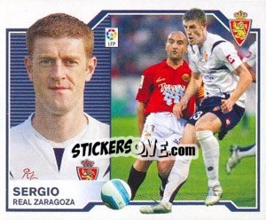 Sticker Sergio - Liga Spagnola 2007-2008 - Colecciones ESTE