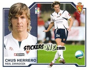 Figurina Chus Herrero - Liga Spagnola 2007-2008 n. 579 - Colecciones ESTE