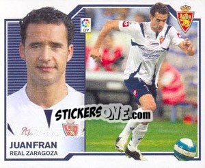 Sticker Juanfran - Liga Spagnola 2007-2008 n. 580 - Colecciones ESTE
