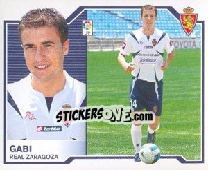 Sticker Gabi - Liga Spagnola 2007-2008 - Colecciones ESTE