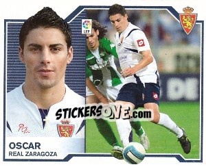 Cromo óscar - Liga Spagnola 2007-2008 - Colecciones ESTE