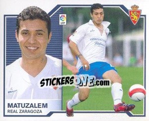 Sticker Matuzalem - Liga Spagnola 2007-2008 n. 589 - Colecciones ESTE