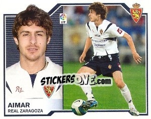 Sticker Aimar - Liga Spagnola 2007-2008 - Colecciones ESTE