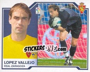 Cromo López Vallejo (Coloca) - Liga Spagnola 2007-2008 - Colecciones ESTE