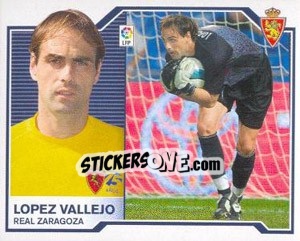Sticker López Vallejo (Coloca) - Liga Spagnola 2007-2008 n. 593 - Colecciones ESTE